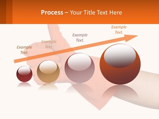 A Person Wearing Orange Gloves Giving A Thumbs Up PowerPoint Template