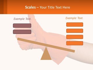 A Person Wearing Orange Gloves Giving A Thumbs Up PowerPoint Template