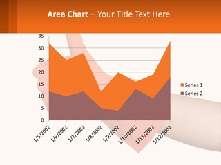 A Person Wearing Orange Gloves Giving A Thumbs Up PowerPoint Template