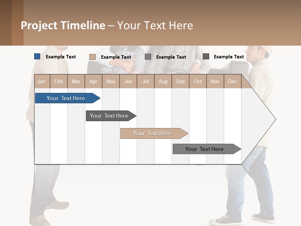 A Group Of People Sitting On Top Of A Couch PowerPoint Template