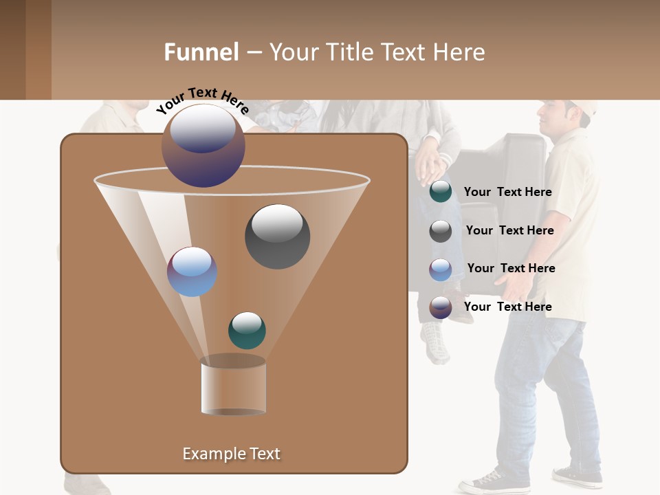 A Group Of People Sitting On Top Of A Couch PowerPoint Template