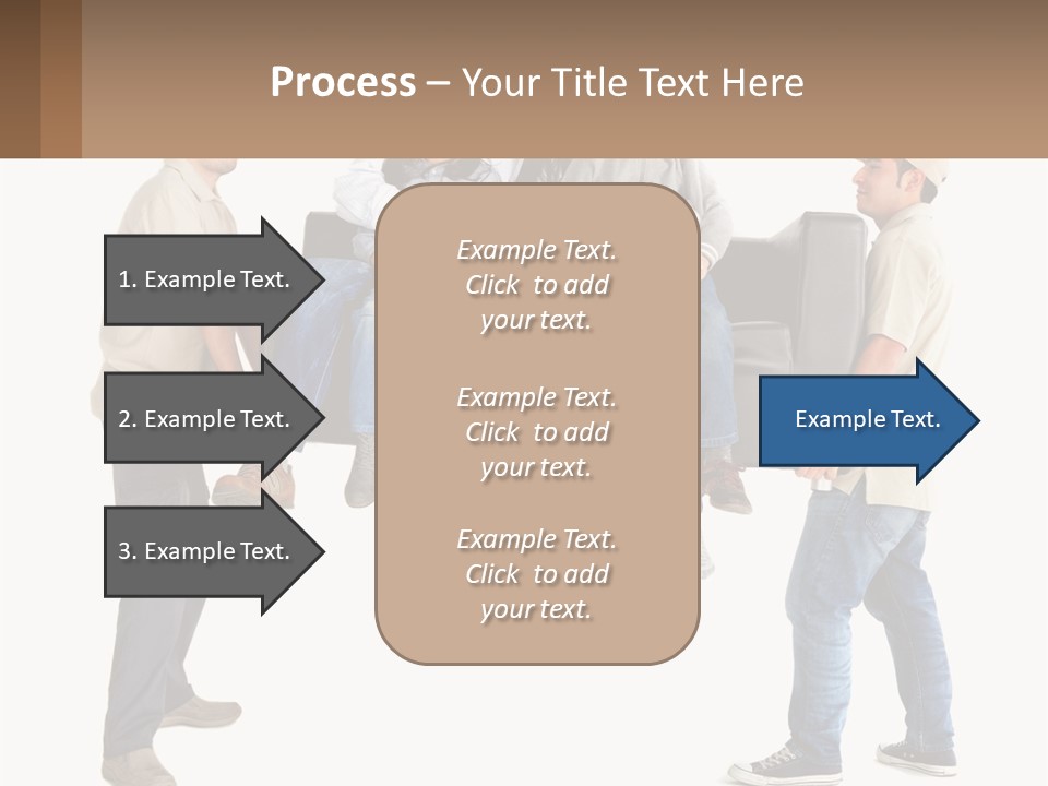 A Group Of People Sitting On Top Of A Couch PowerPoint Template