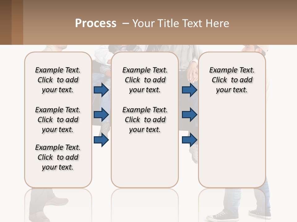 A Group Of People Sitting On Top Of A Couch PowerPoint Template