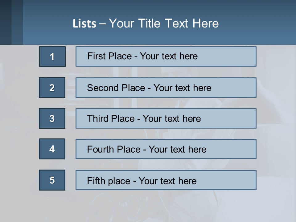 A Man In A White Lab Coat Is Holding A Large Object PowerPoint Template