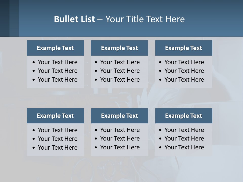 A Man In A White Lab Coat Is Holding A Large Object PowerPoint Template