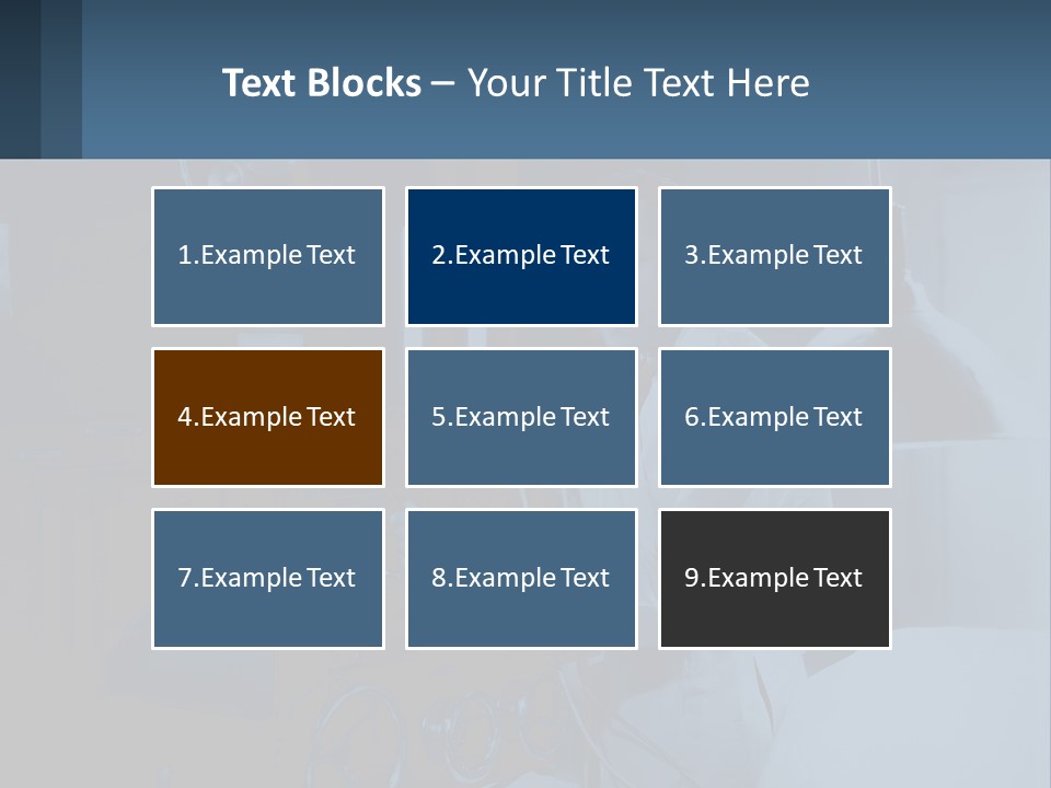 A Man In A White Lab Coat Is Holding A Large Object PowerPoint Template