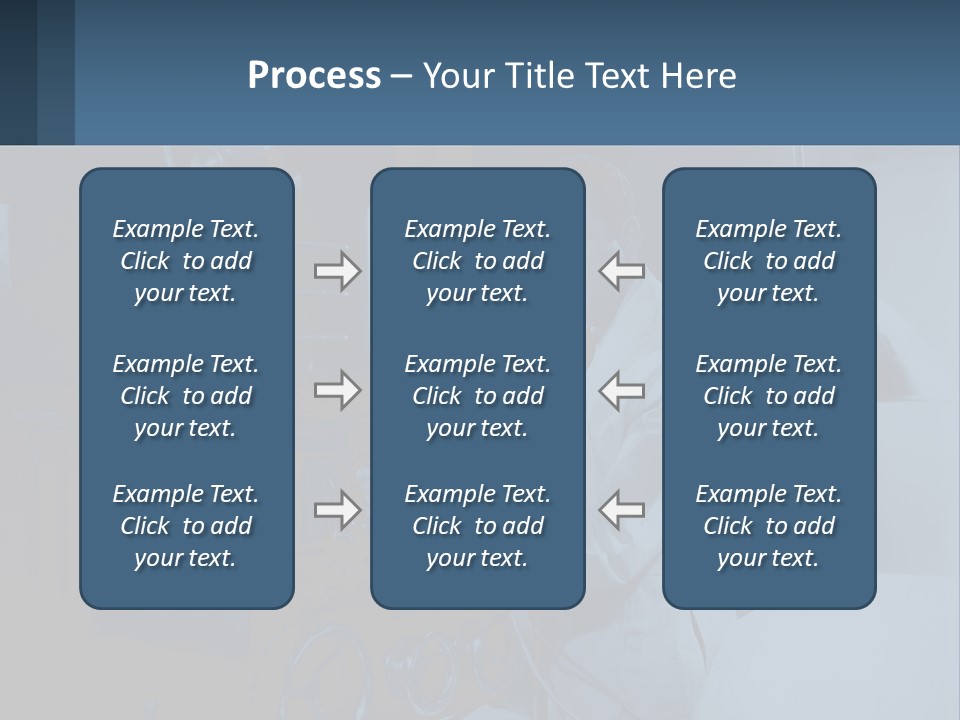 A Man In A White Lab Coat Is Holding A Large Object PowerPoint Template