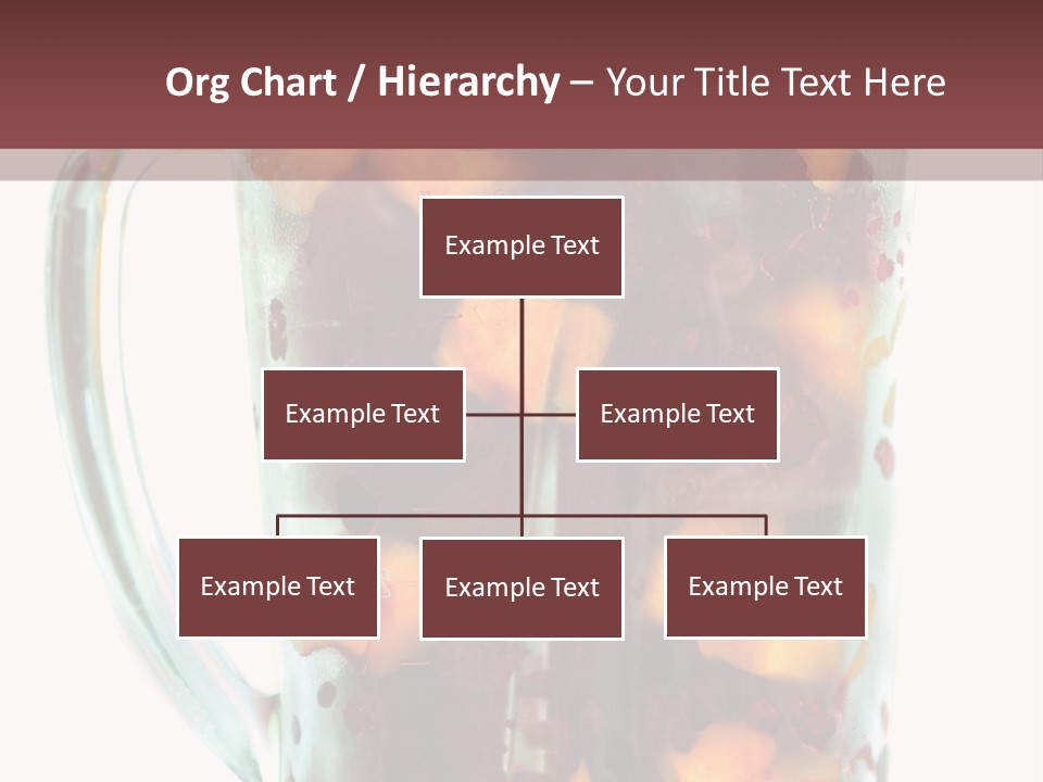 A Blender Filled With Fruit On Top Of A Table PowerPoint Template
