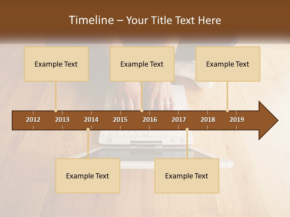 A Person Sitting On The Floor Using A Laptop PowerPoint Template
