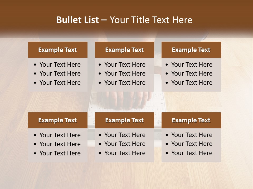 A Person Sitting On The Floor Using A Laptop PowerPoint Template