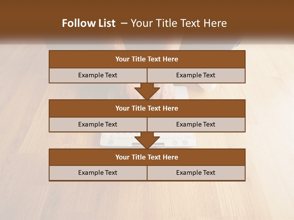 A Person Sitting On The Floor Using A Laptop PowerPoint Template