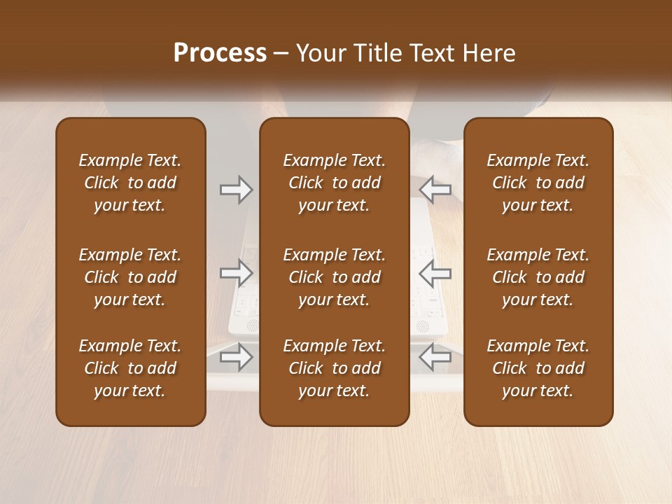 A Person Sitting On The Floor Using A Laptop PowerPoint Template