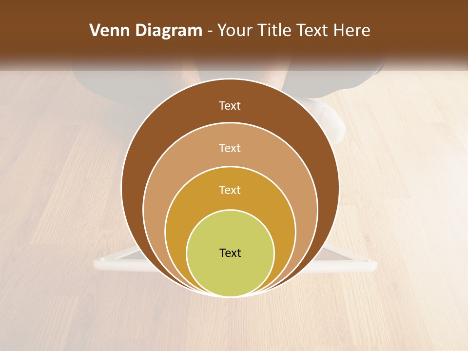 A Person Sitting On The Floor Using A Laptop PowerPoint Template