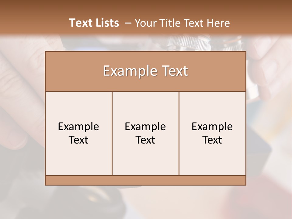 A Person Using A Microscope To Examine Something PowerPoint Template