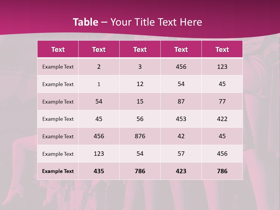 A Group Of Women Sitting On Top Of A Carousel PowerPoint Template