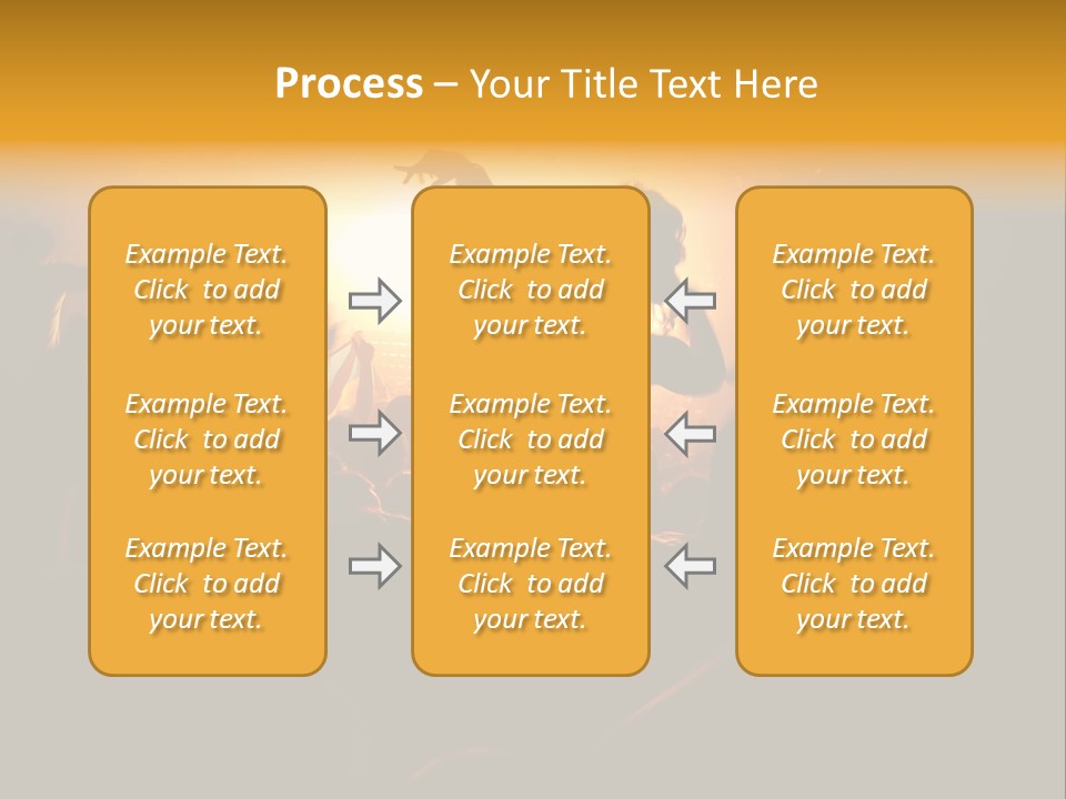 A Crowd Of People At A Concert With Their Arms In The Air PowerPoint Template