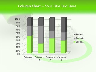 A Green Marker Writing On A White Background Next To A Brain PowerPoint Template