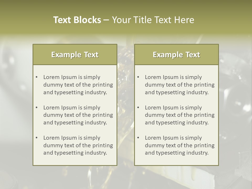 A Machine That Is Pouring Oil On A Piece Of Machinery PowerPoint Template