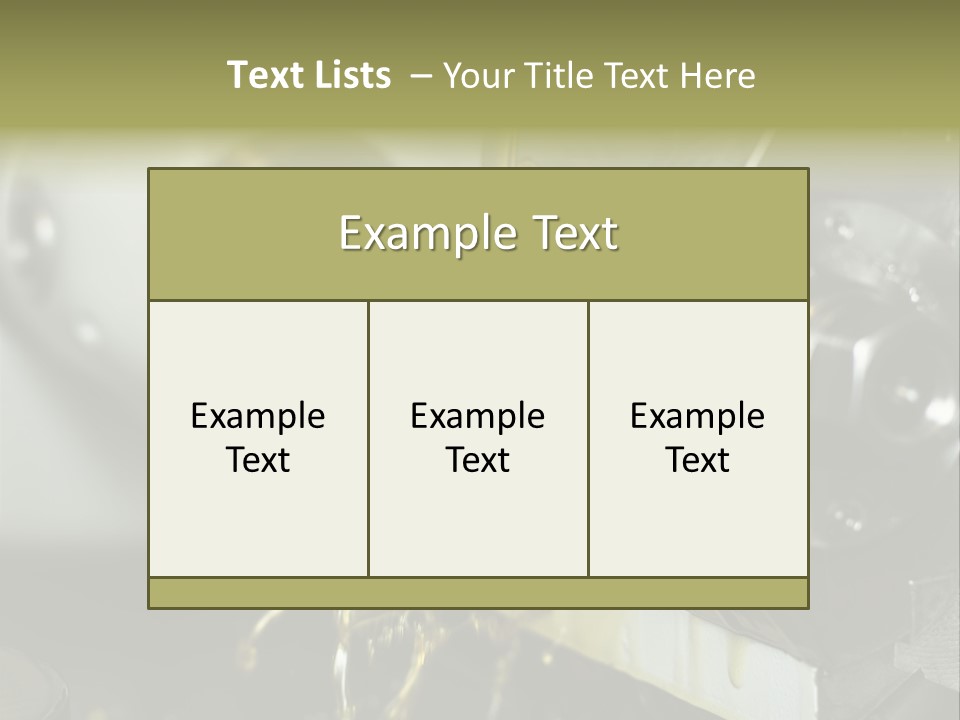 A Machine That Is Pouring Oil On A Piece Of Machinery PowerPoint Template