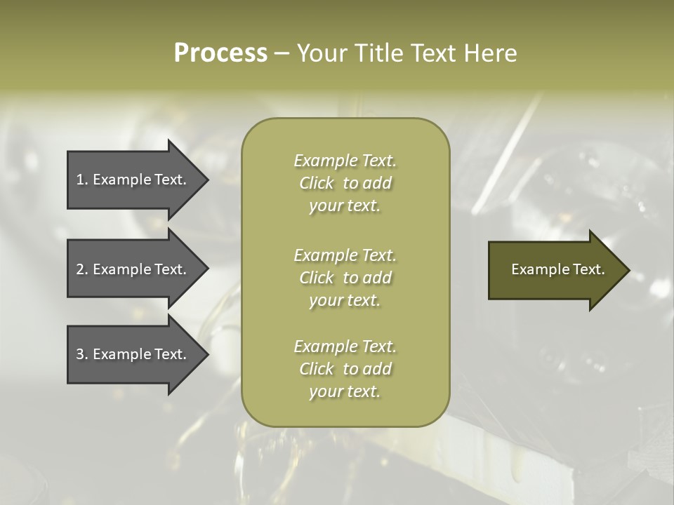 A Machine That Is Pouring Oil On A Piece Of Machinery PowerPoint Template
