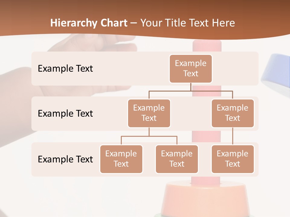 A Baby Is Playing With A Toy In The Middle Of A Presentation PowerPoint Template
