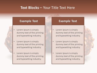 Three Chocolate Balls With Nuts On A White Background PowerPoint Template