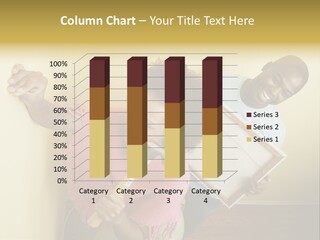 A Man And A Woman Are Holding A Hammer PowerPoint Template