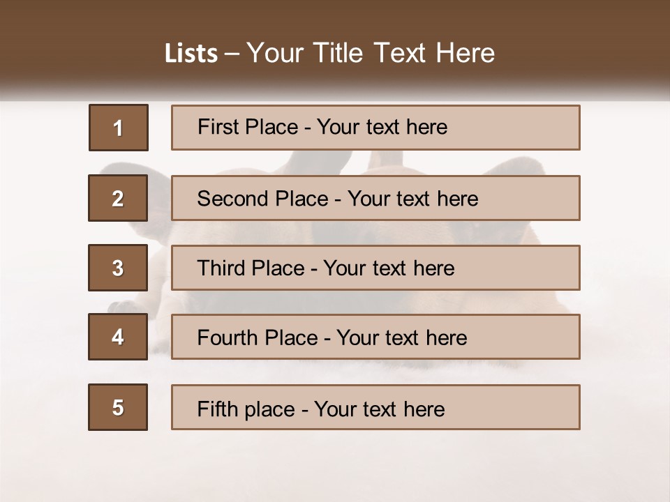 Two Puppies Are Laying Down On A White Carpet PowerPoint Template