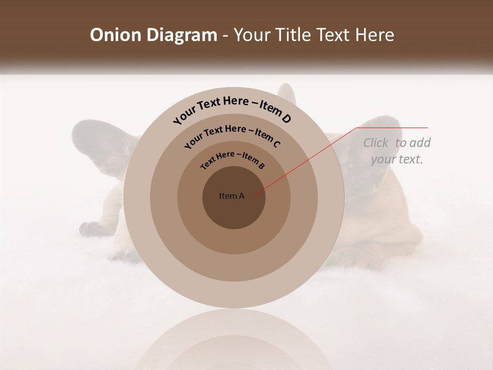 Two Puppies Are Laying Down On A White Carpet PowerPoint Template