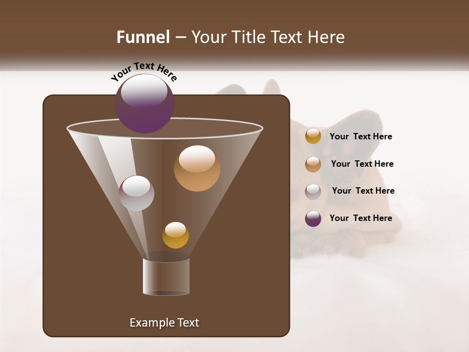 Two Puppies Are Laying Down On A White Carpet PowerPoint Template