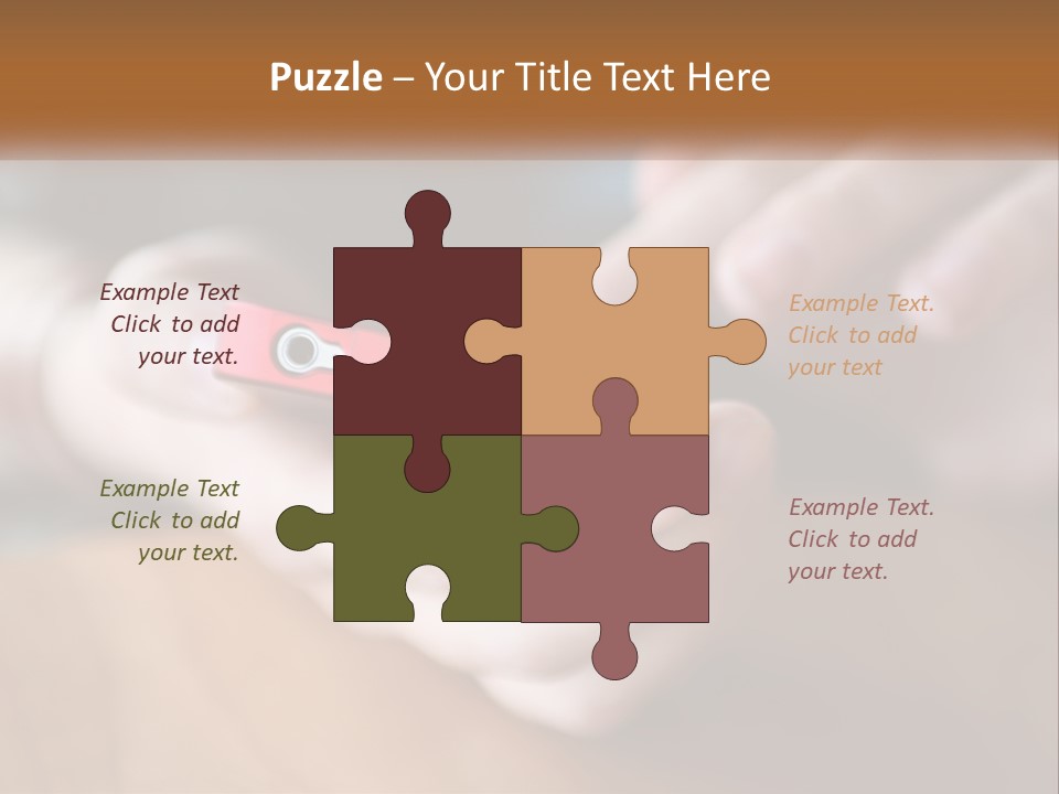 A Person Holding A Cell Phone In Their Hands PowerPoint Template