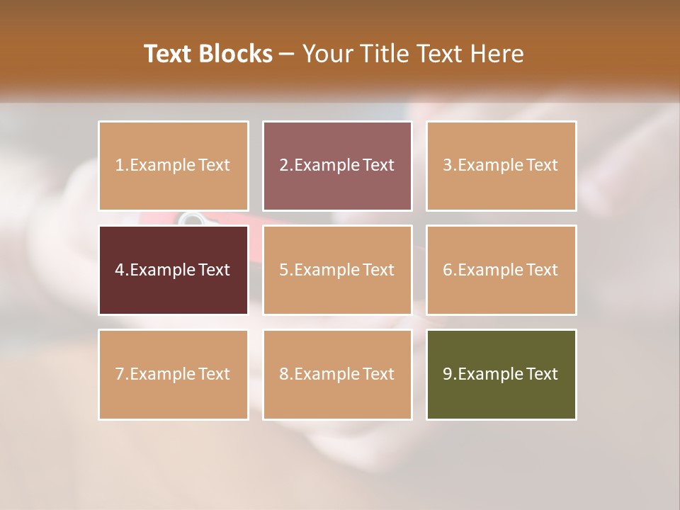 A Person Holding A Cell Phone In Their Hands PowerPoint Template