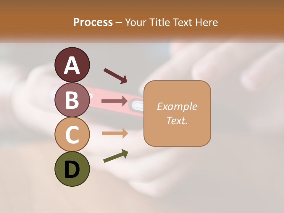 A Person Holding A Cell Phone In Their Hands PowerPoint Template