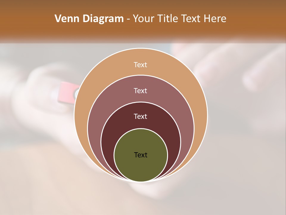 A Person Holding A Cell Phone In Their Hands PowerPoint Template