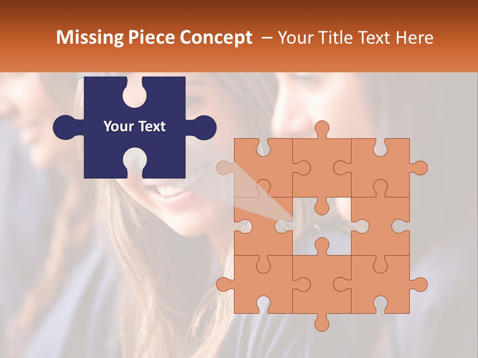 A Group Of Young Women In Graduation Gowns PowerPoint Template