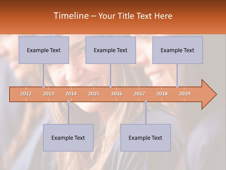 A Group Of Young Women In Graduation Gowns PowerPoint Template