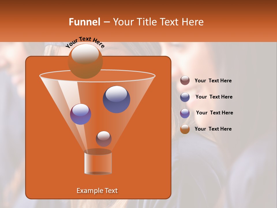 A Group Of Young Women In Graduation Gowns PowerPoint Template