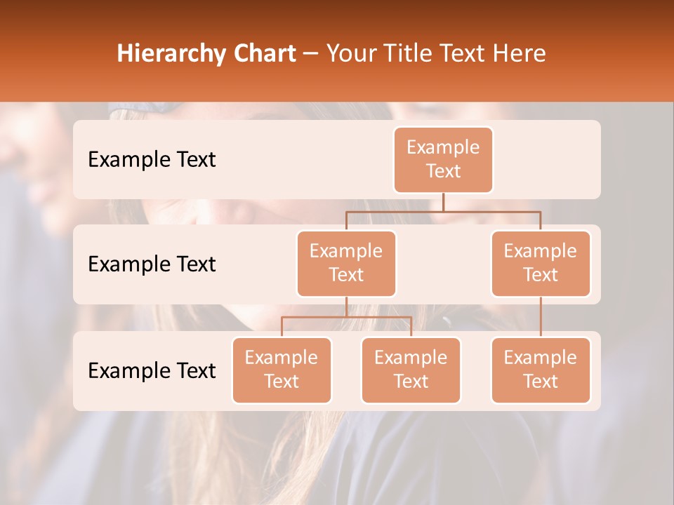 A Group Of Young Women In Graduation Gowns PowerPoint Template