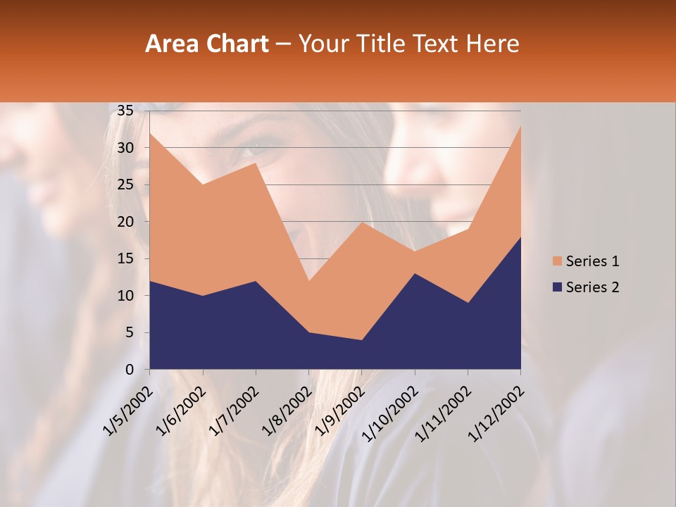 A Group Of Young Women In Graduation Gowns PowerPoint Template