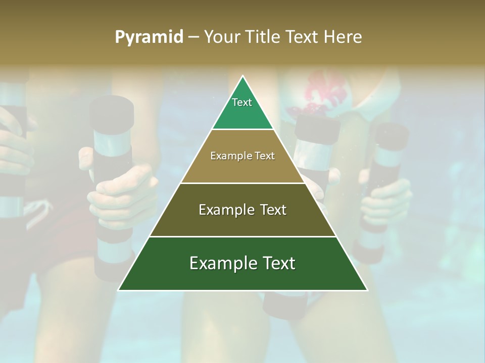 A Couple Of Women In Bikinis Under Water PowerPoint Template