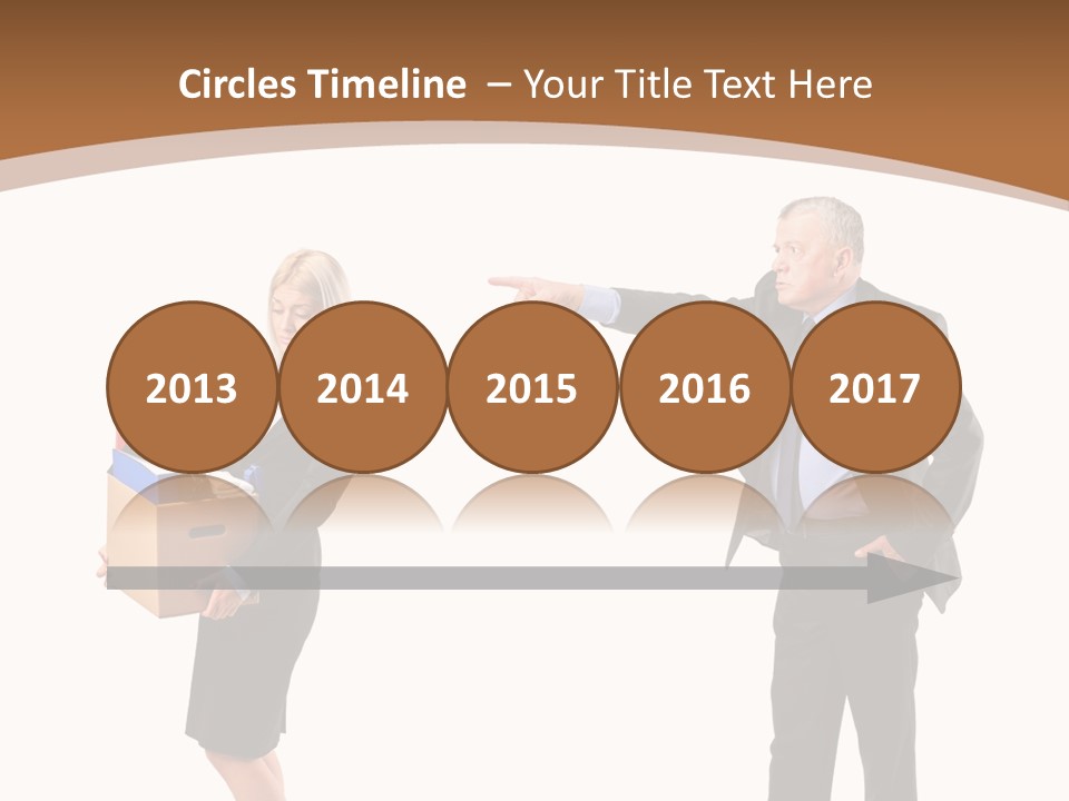 A Man And Woman Holding A Box Powerpoint Presentation PowerPoint Template