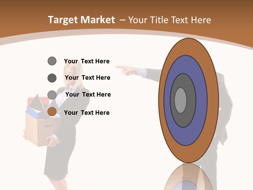 A Man And Woman Holding A Box Powerpoint Presentation PowerPoint Template