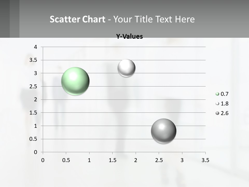 A Group Of People Walking Down A Hallway PowerPoint Template