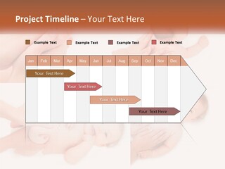 A Collage Of Photos Of A Baby Being Held By A Parent PowerPoint Template