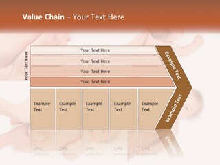 A Collage Of Photos Of A Baby Being Held By A Parent PowerPoint Template