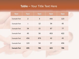 A Collage Of Photos Of A Baby Being Held By A Parent PowerPoint Template