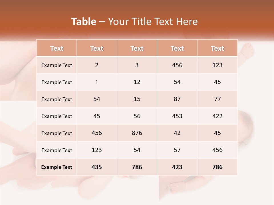 A Collage Of Photos Of A Baby Being Held By A Parent PowerPoint Template