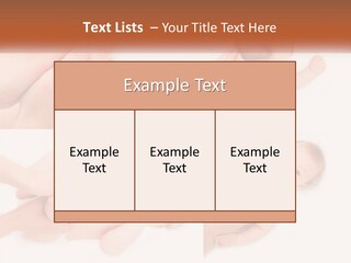 A Collage Of Photos Of A Baby Being Held By A Parent PowerPoint Template