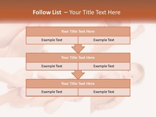 A Collage Of Photos Of A Baby Being Held By A Parent PowerPoint Template