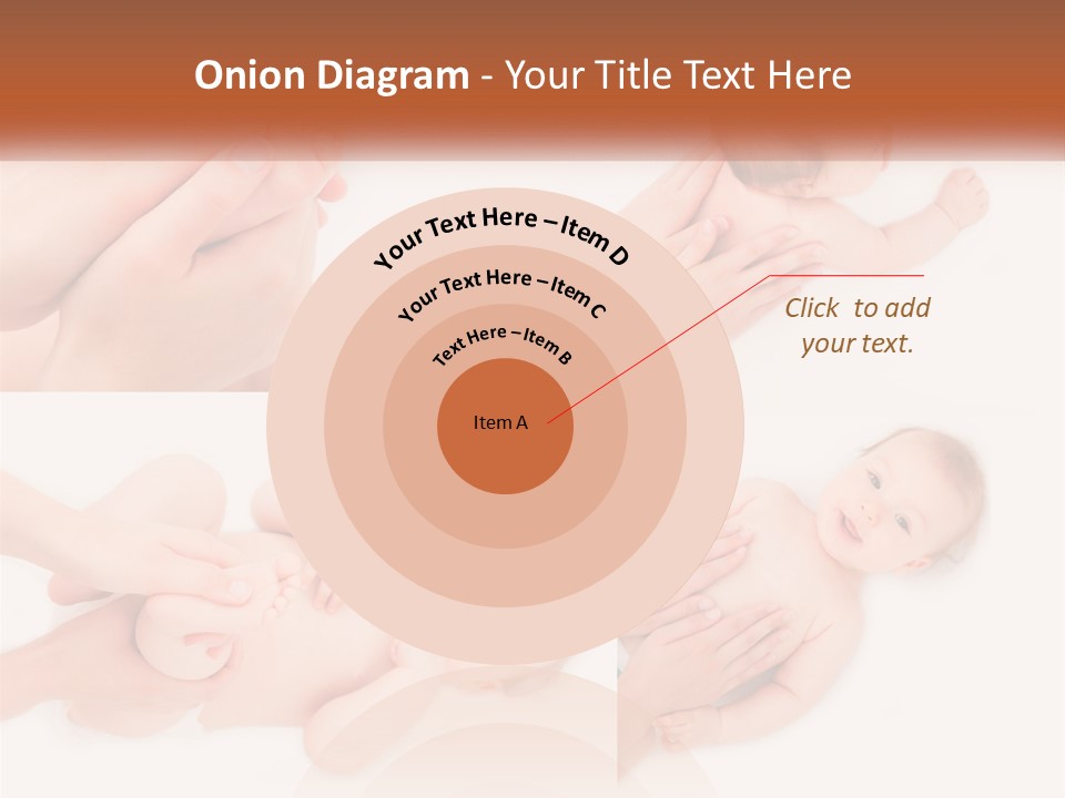 A Collage Of Photos Of A Baby Being Held By A Parent PowerPoint Template
